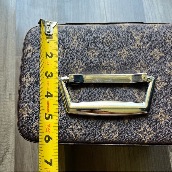 Printed Canvas Cosmetic Bag - Picture 8 of 8